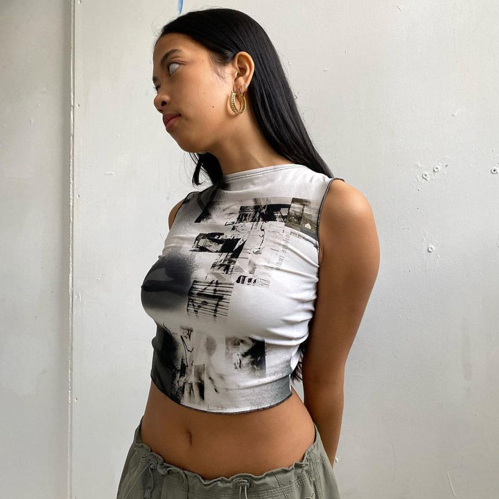 Damer Crop Top Mirla-Eva Jonsson