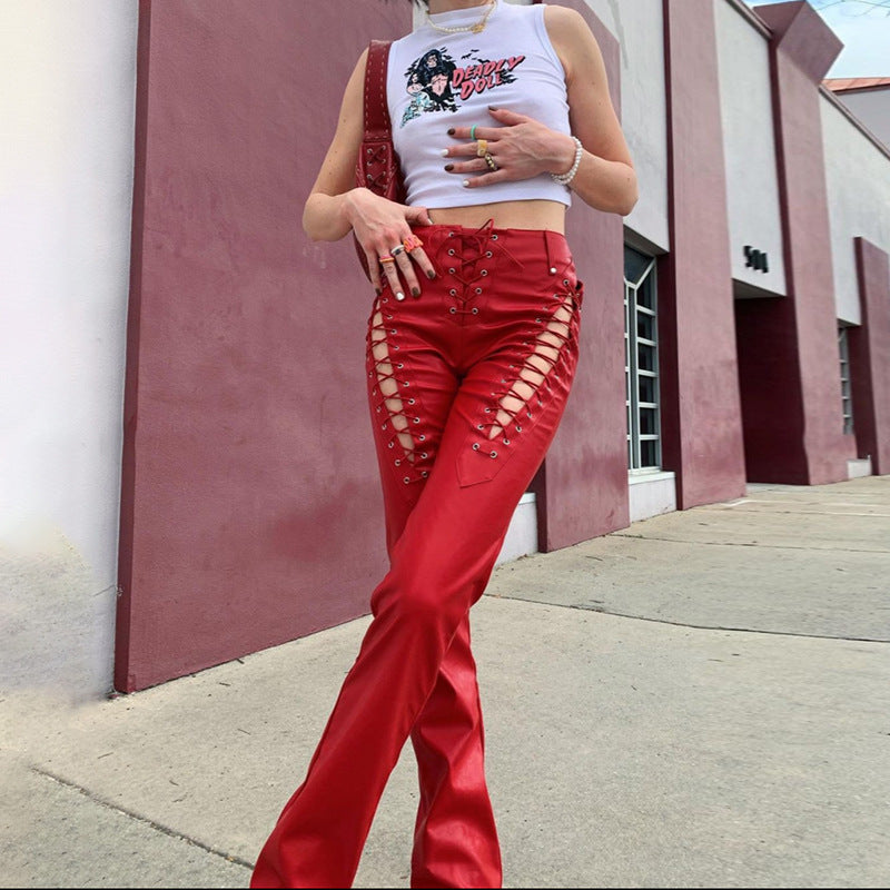 Damer Crop-Top med innovativt Cut-Out-design och långa ärmar Mirla-Eva Jonsson