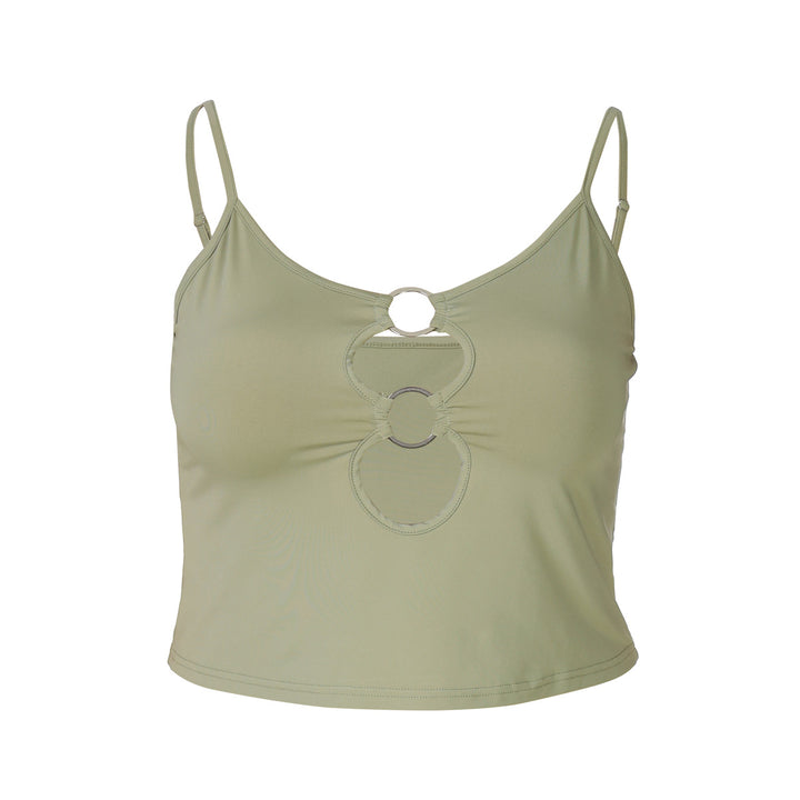 Damer Crop-top med unik ringutskärning Mirla-Eva Jonsson