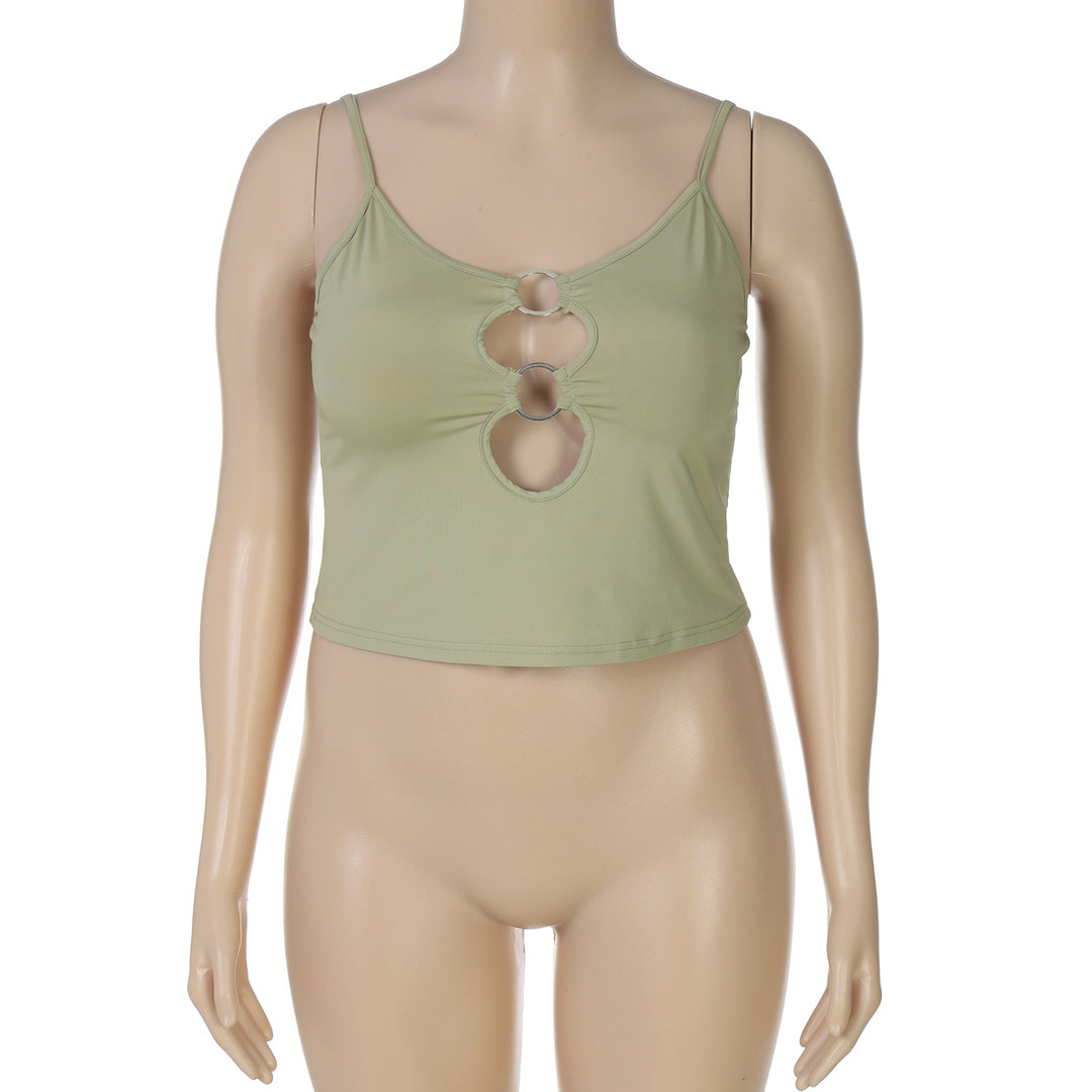 Damer Crop-top med unik ringutskärning Mirla-Eva Jonsson