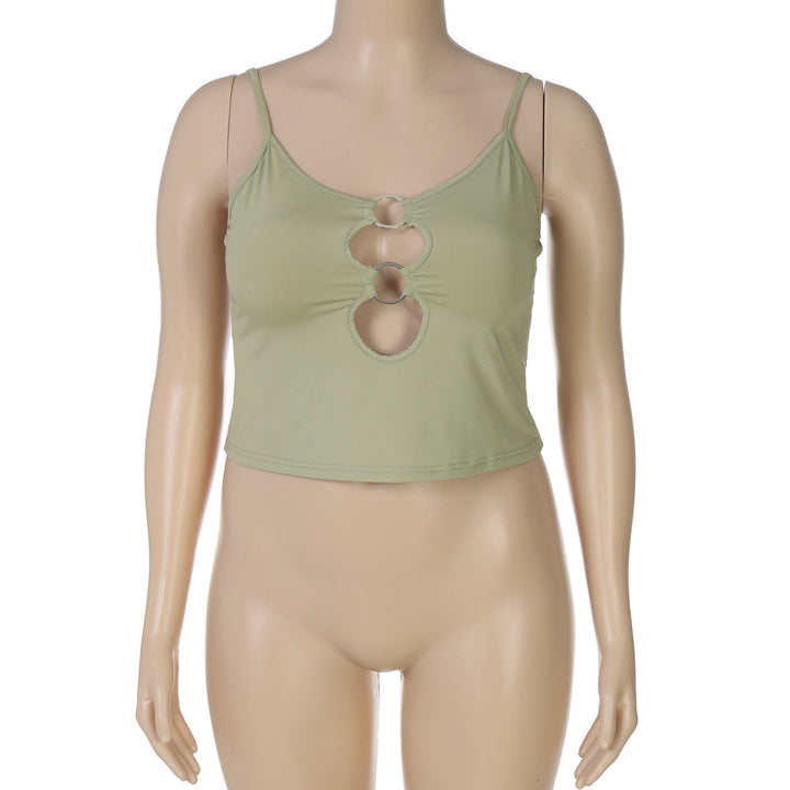 Damer Crop-top med unik ringutskärning Mirla-Eva Jonsson