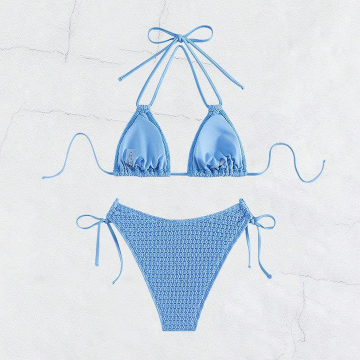Damer Cropped Bikini med raffinerade snörningar Mirla-Eva Jonsson