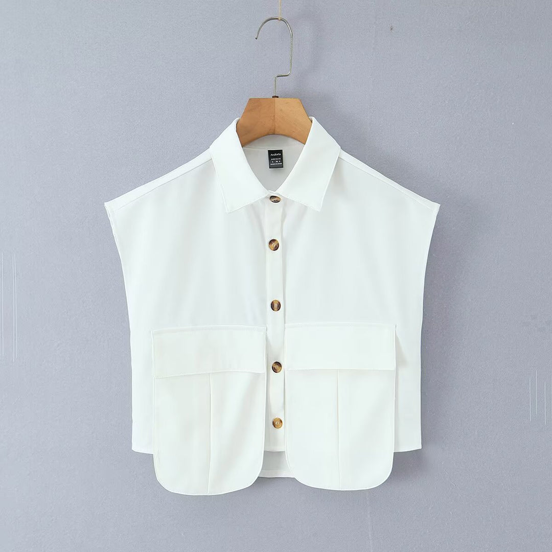 Damer Cropped Blus med asymmetrisk kjol Mirla-Eva Jonsson