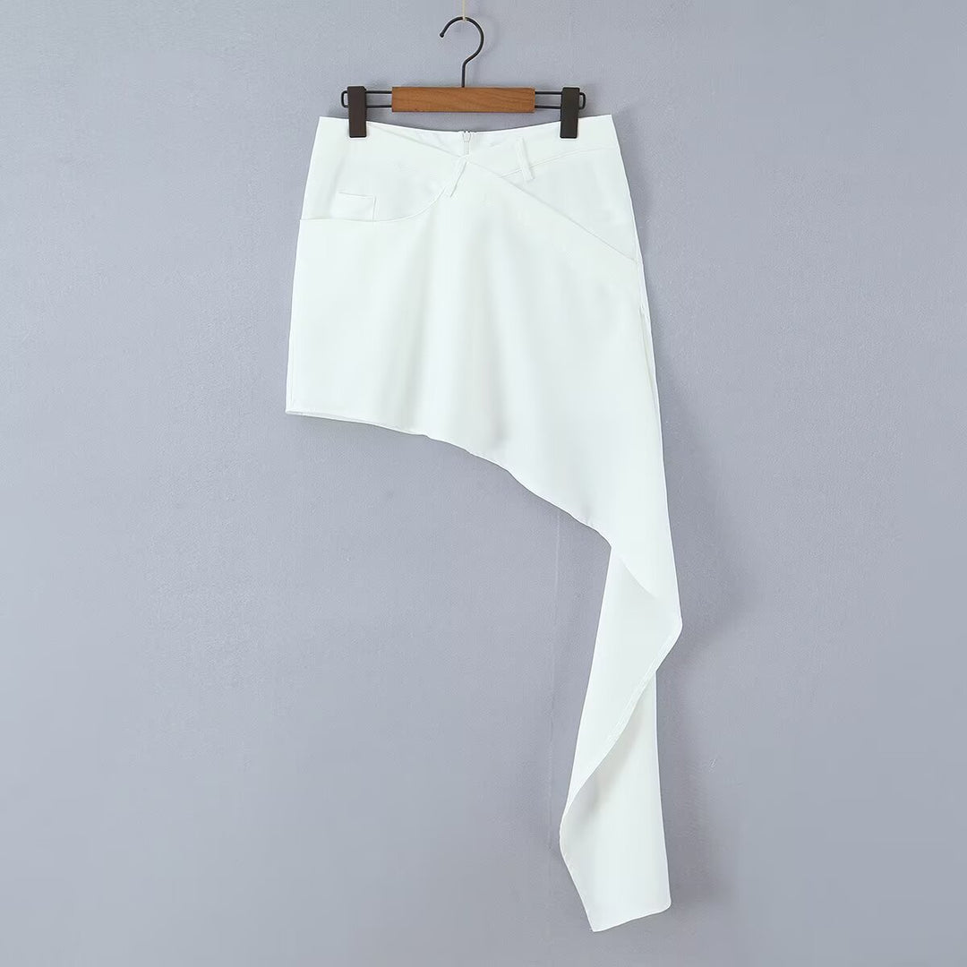 Damer Cropped Blus med asymmetrisk kjol Mirla-Eva Jonsson