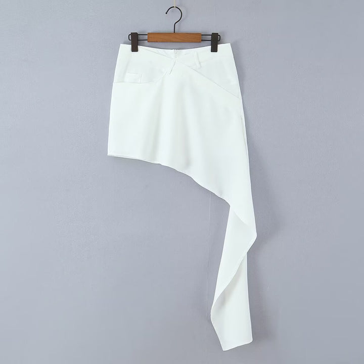 Damer Cropped Blus med asymmetrisk kjol Mirla-Eva Jonsson