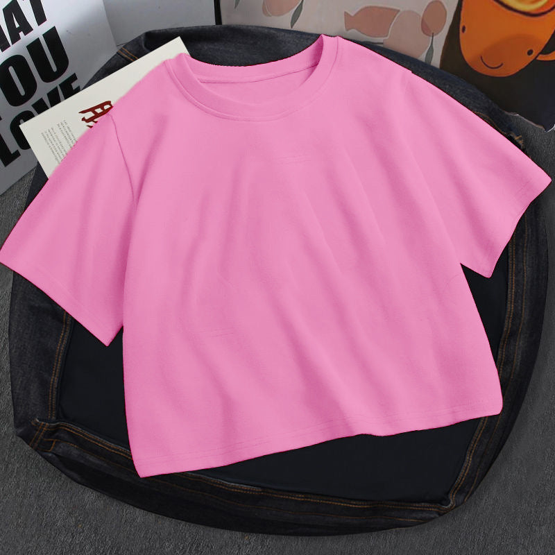 Damer Cropped Classic Fit T-shirt Mirla-Eva Jonsson