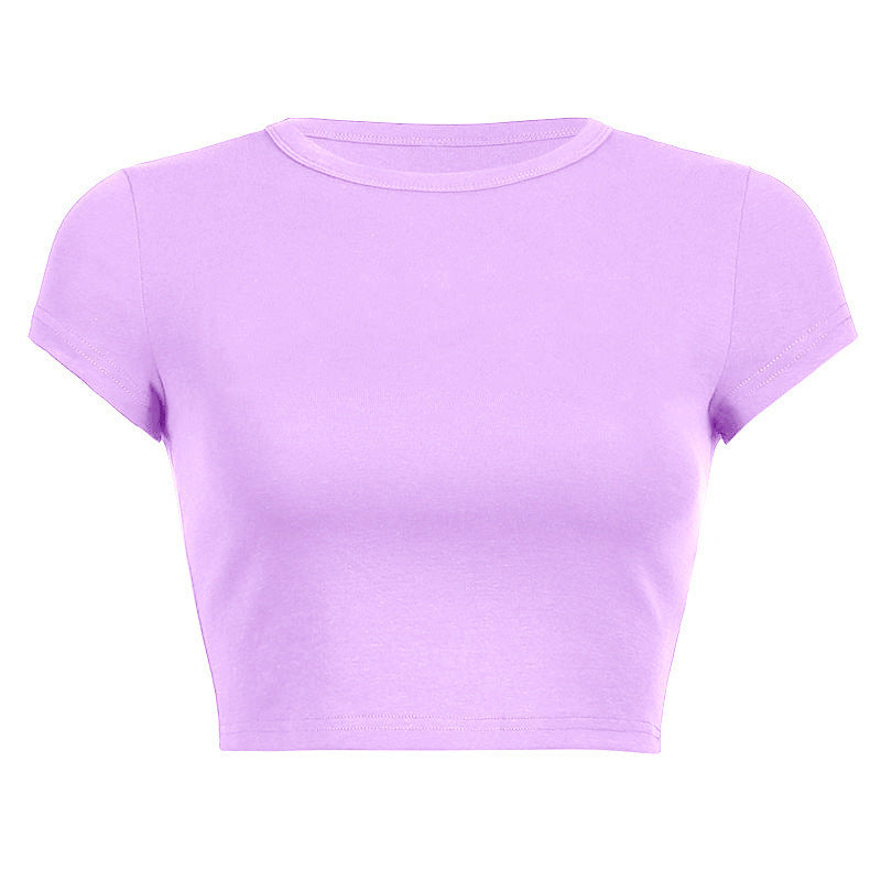 Damer Cropped Classic Fit T-shirt Mirla-Eva Jonsson