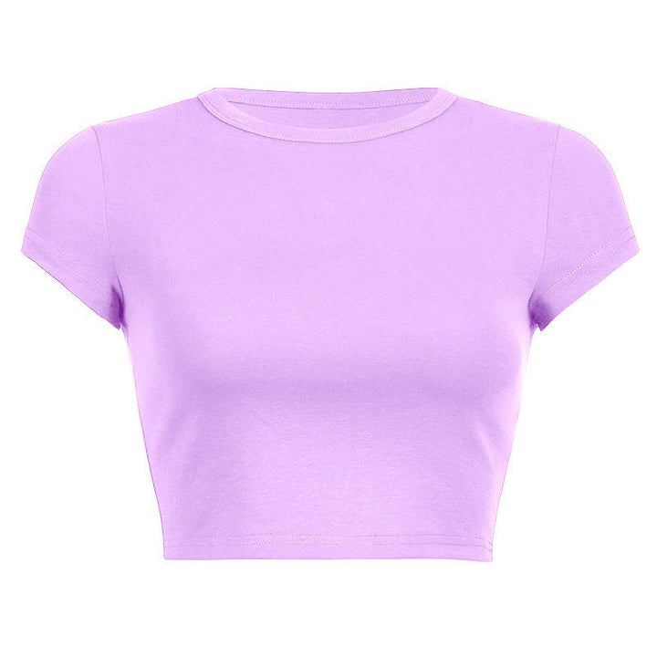 Damer Cropped Classic Fit T-shirt Mirla-Eva Jonsson