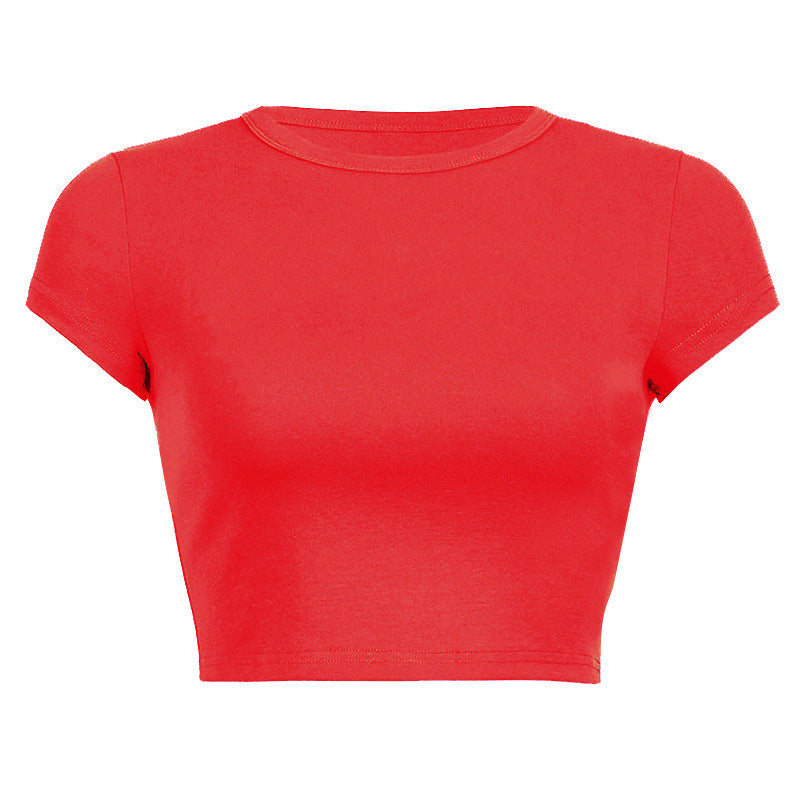Damer Cropped Classic Fit T-shirt Mirla-Eva Jonsson