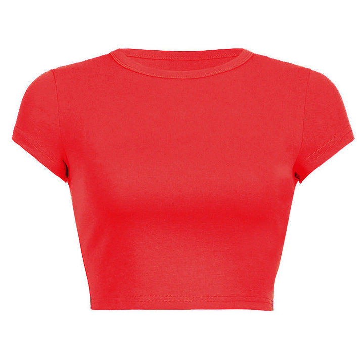 Damer Cropped Classic Fit T-shirt Mirla-Eva Jonsson