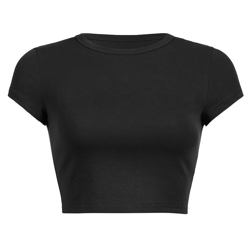 Damer Cropped Classic Fit T-shirt Mirla-Eva Jonsson