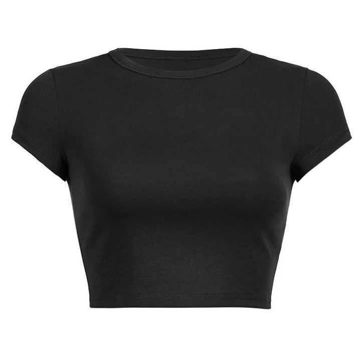 Damer Cropped Classic Fit T-shirt Mirla-Eva Jonsson