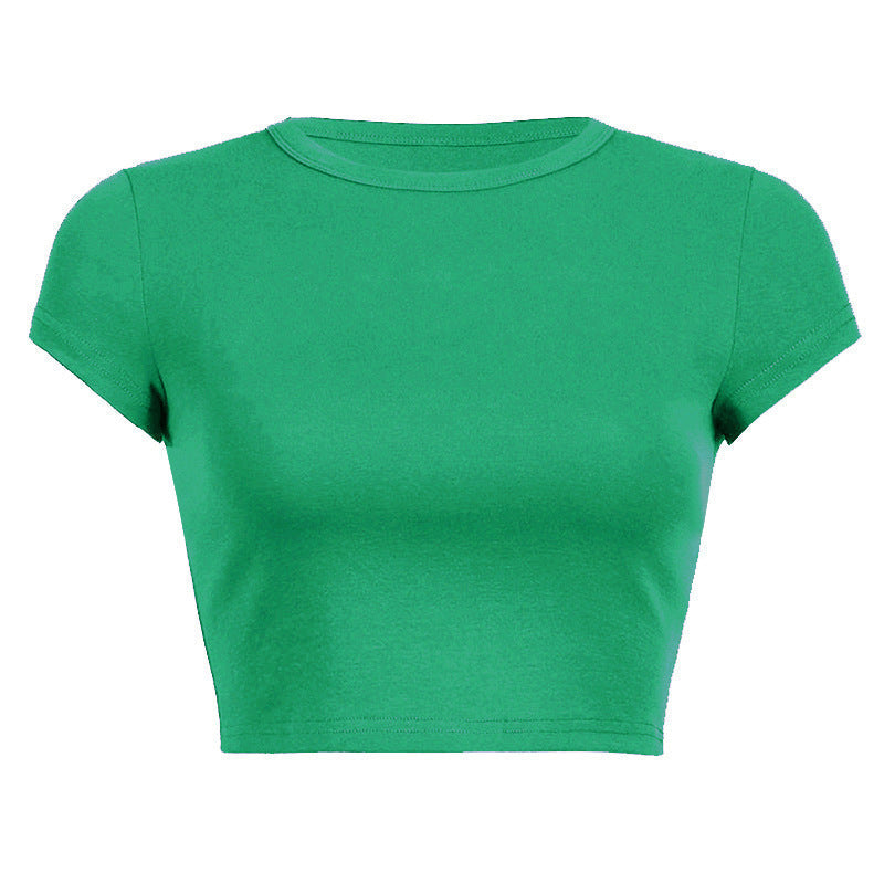 Damer Cropped Classic Fit T-shirt Mirla-Eva Jonsson