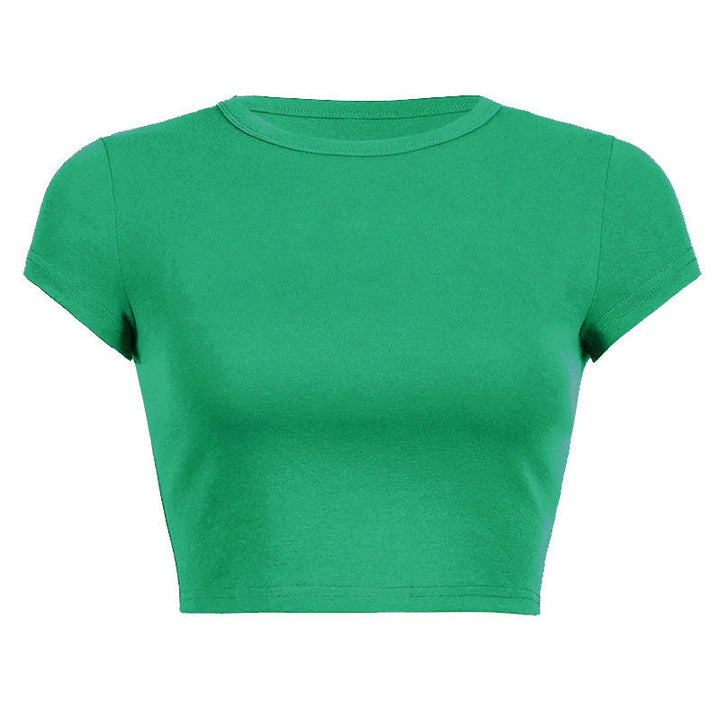 Damer Cropped Classic Fit T-shirt Mirla-Eva Jonsson