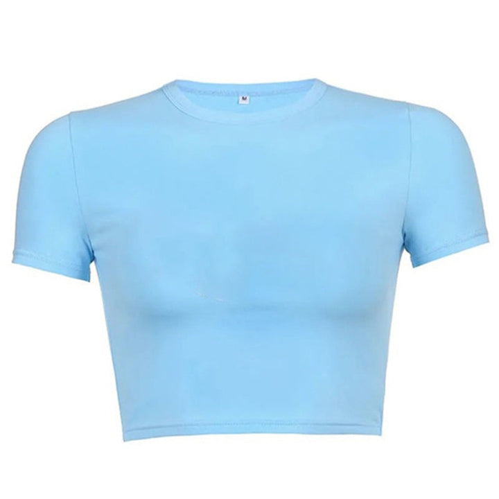 Damer Cropped Classic Fit T-shirt Mirla-Eva Jonsson