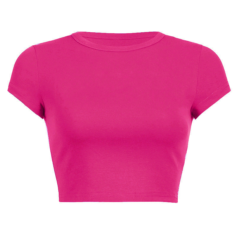 Damer Cropped Classic Fit T-shirt Mirla-Eva Jonsson