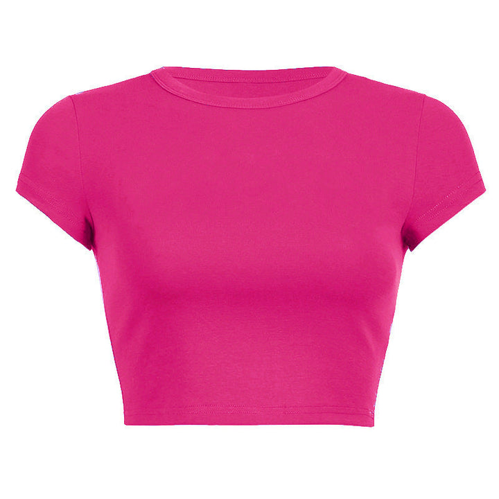 Damer Cropped Classic Fit T-shirt Mirla-Eva Jonsson