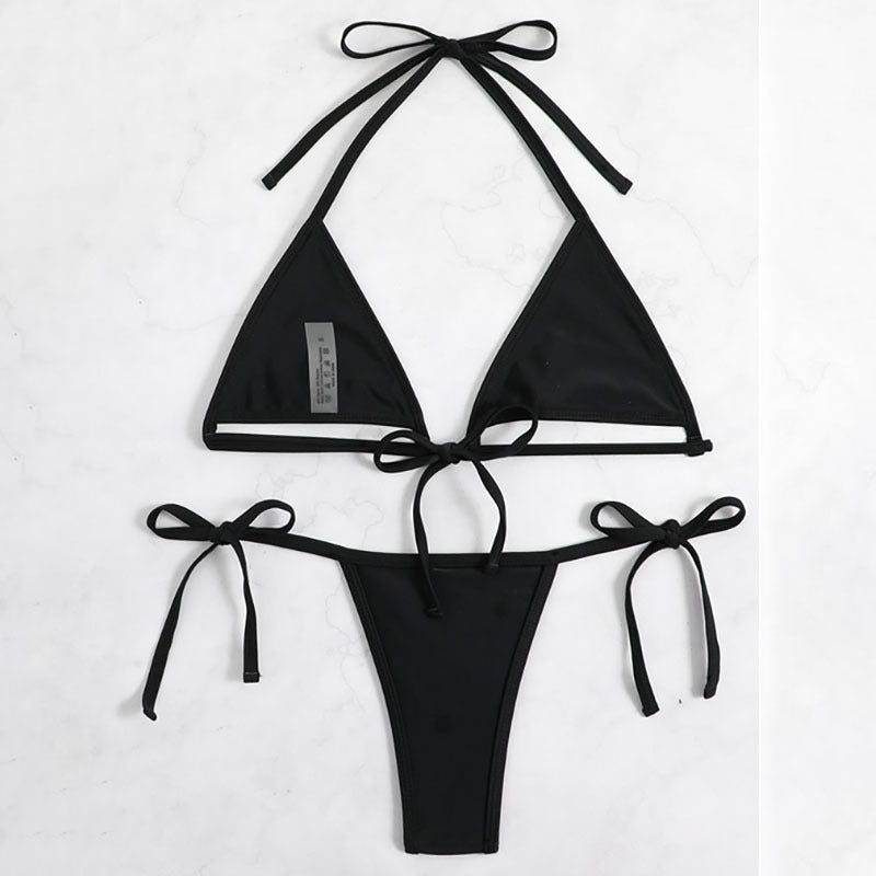 Damer Cut-Out Bikini med snördetaljer Mirla-Eva Jonsson