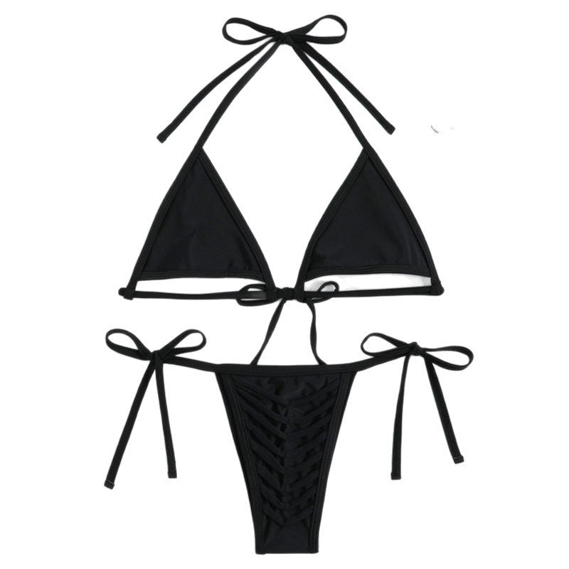 Damer Cut-Out Bikini med snördetaljer Mirla-Eva Jonsson