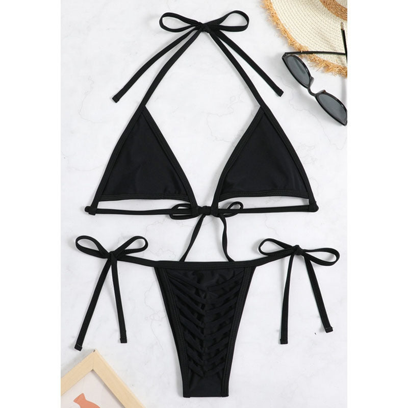 Damer Cut-Out Bikini med snördetaljer Mirla-Eva Jonsson