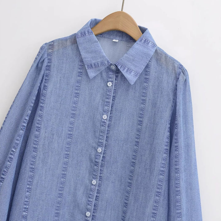 Damer Denim Blus Mirla-Eva Jonsson