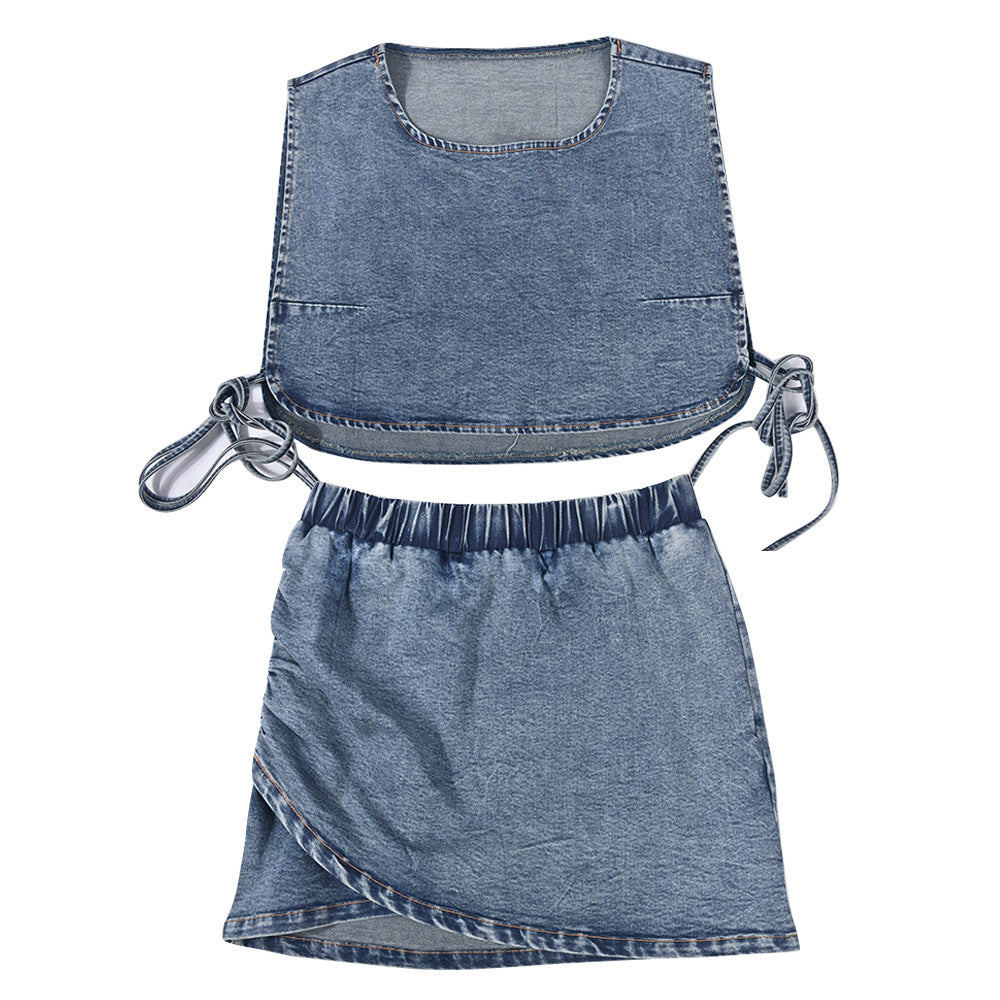 Damer Denim Tvådelset Mirla-Eva Jonsson
