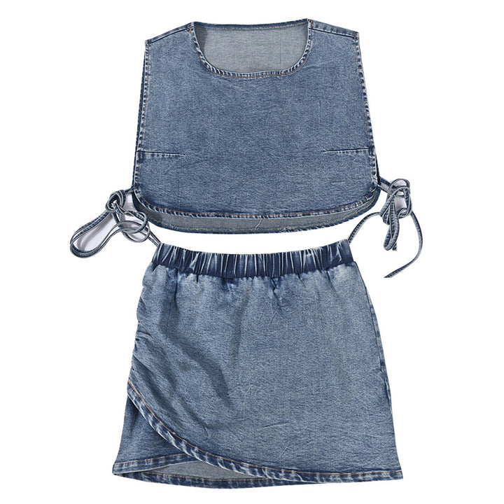 Damer Denim Tvådelset Mirla-Eva Jonsson
