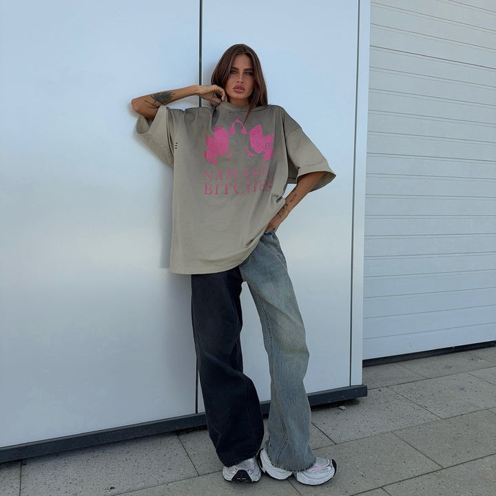Damer Designer Baggy-jeans Mirla-Eva Jonsson