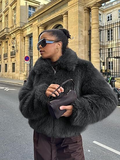 Damer Designer Konstpälsjacka Mirla-Eva Jonsson