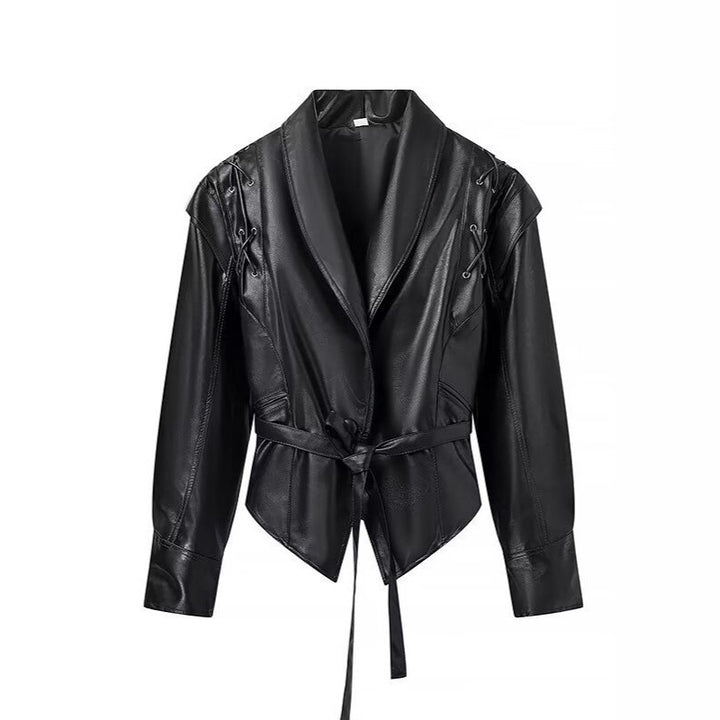 Damer Designer-Läderblazer Mirla-Eva Jonsson