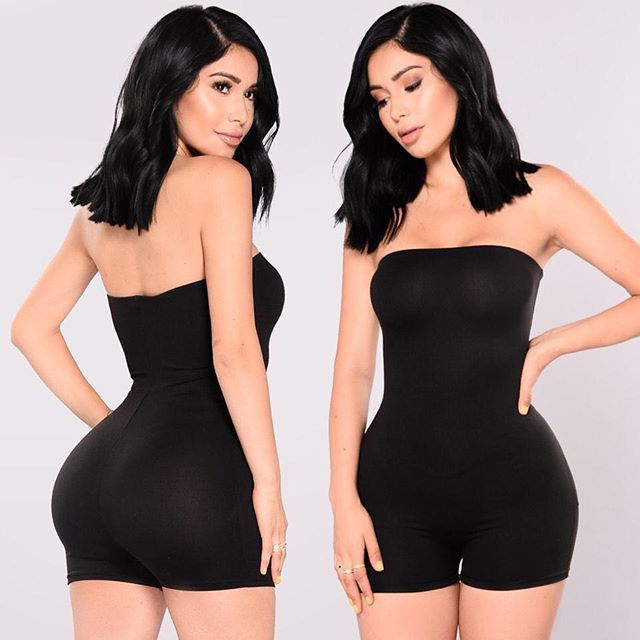 Damer Djurmönster Bodycon Overall Eva Jonsson-Eva Jonsson