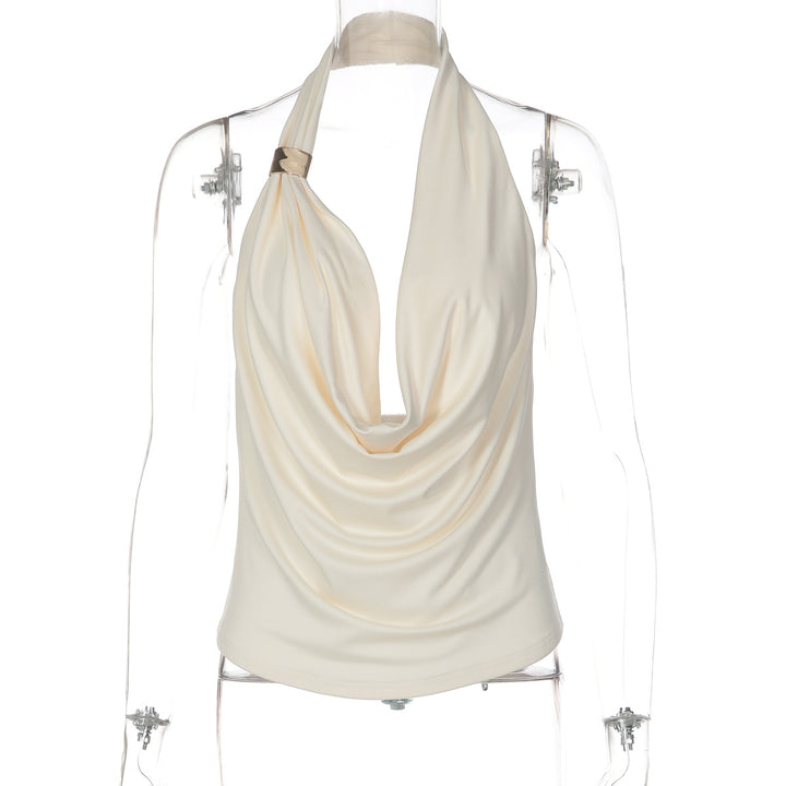 Damer Draperat Top med elegant urklipp Mirla-Eva Jonsson