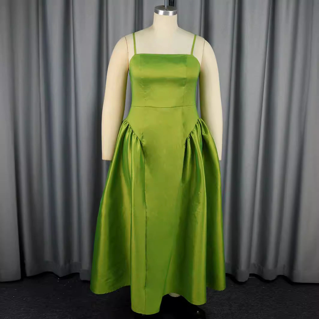 Damer Elegant A-linje Maxiklänning med generös kjol Mirla-Eva Jonsson