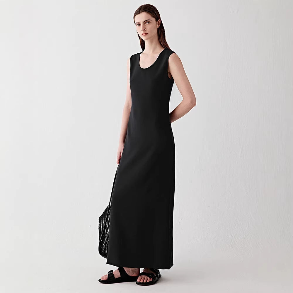 Damer Elegant Ärmlös Maxi Klänning Mirla-Eva Jonsson