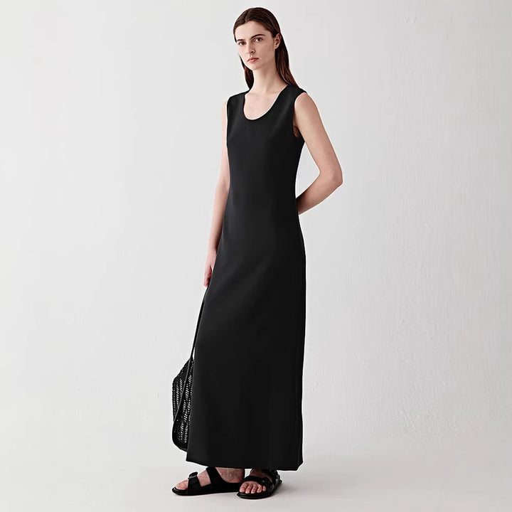 Damer Elegant Ärmlös Maxi Klänning Mirla-Eva Jonsson