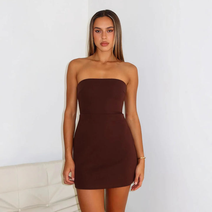 Damer Elegant Bandeau Miniklänning Mirla-Eva Jonsson