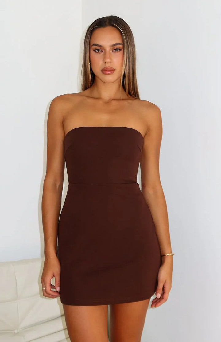 Damer Elegant Bandeau Miniklänning Mirla-Eva Jonsson