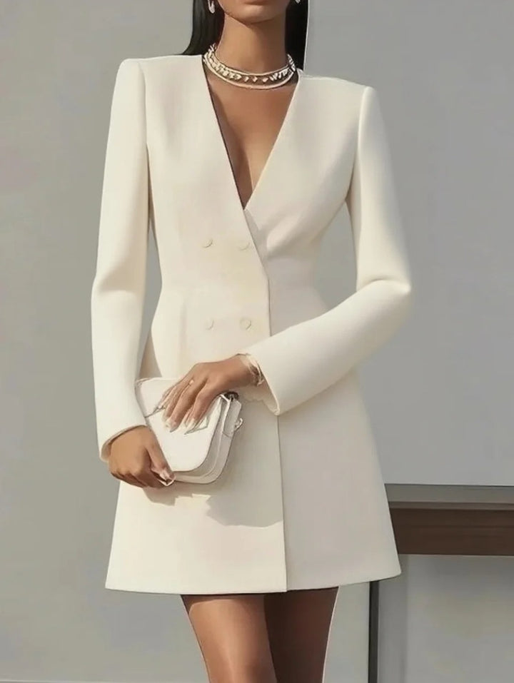 Damer Elegant Blazer-klänning med figursydd skärning Mirla-Eva Jonsson