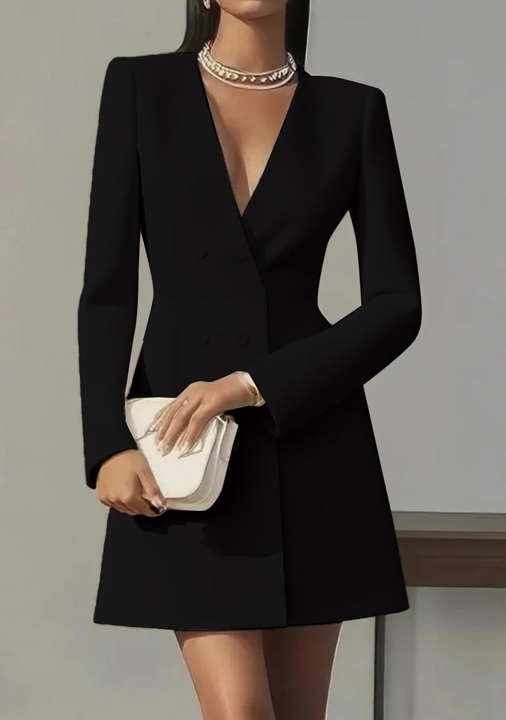 Damer Elegant Blazer-klänning med figursydd skärning Mirla-Eva Jonsson