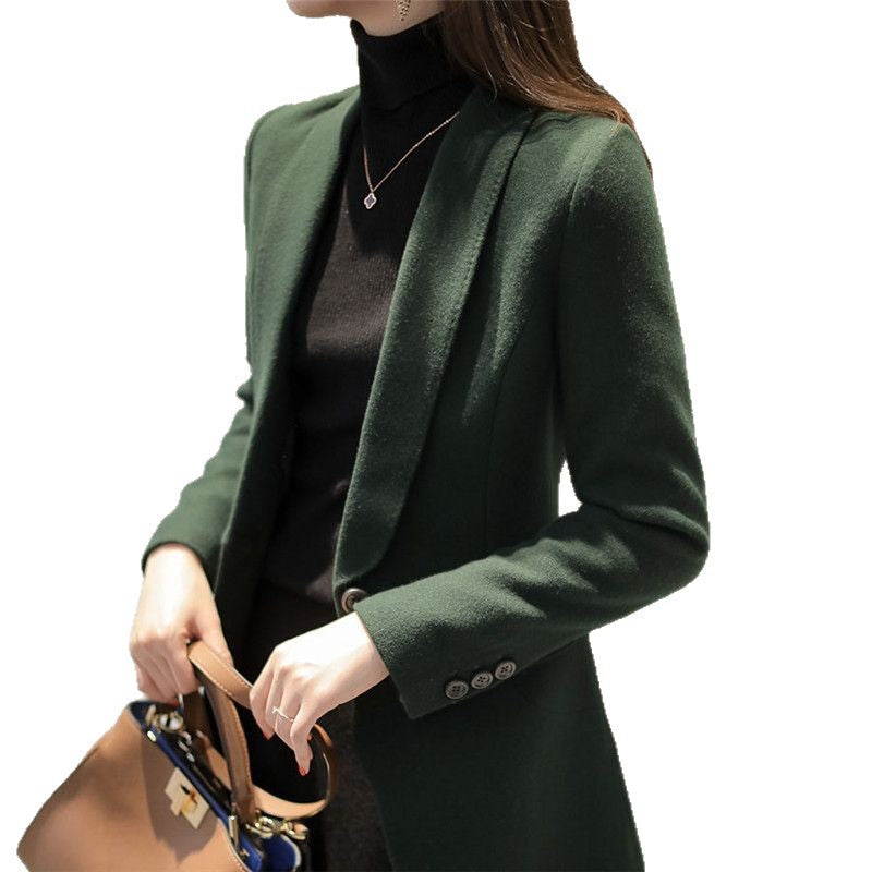 Damer Elegant Blazer med Krage Mirla-Eva Jonsson