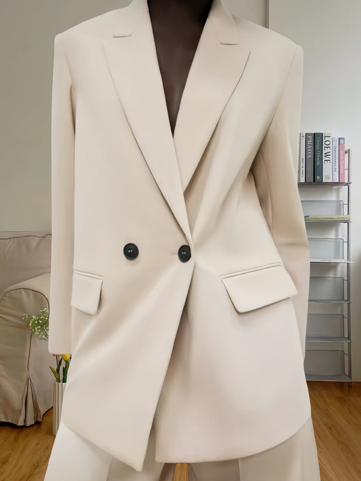 Damer Elegant Blazer med dubbla knappar Lapp Mirla-Eva Jonsson
