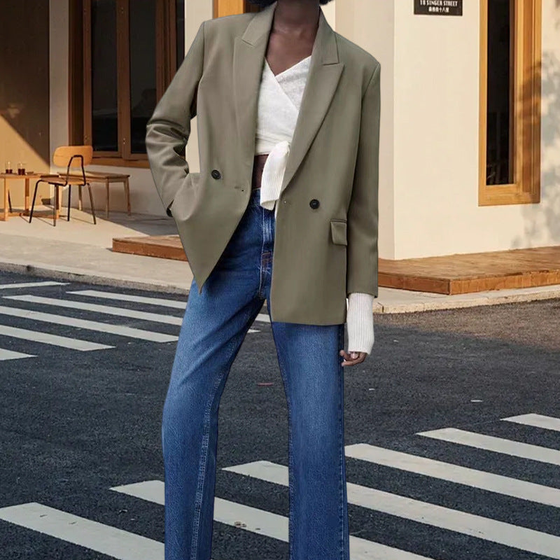Damer Elegant Blazer med dubbla knappar Lapp Mirla-Eva Jonsson