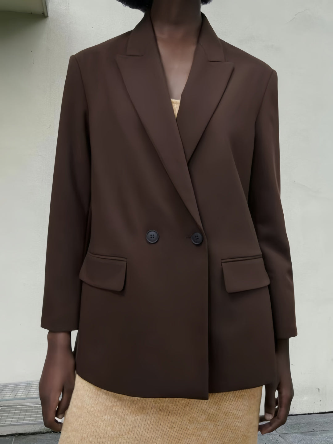 Damer Elegant Blazer med dubbla knappar Lapp Mirla-Eva Jonsson