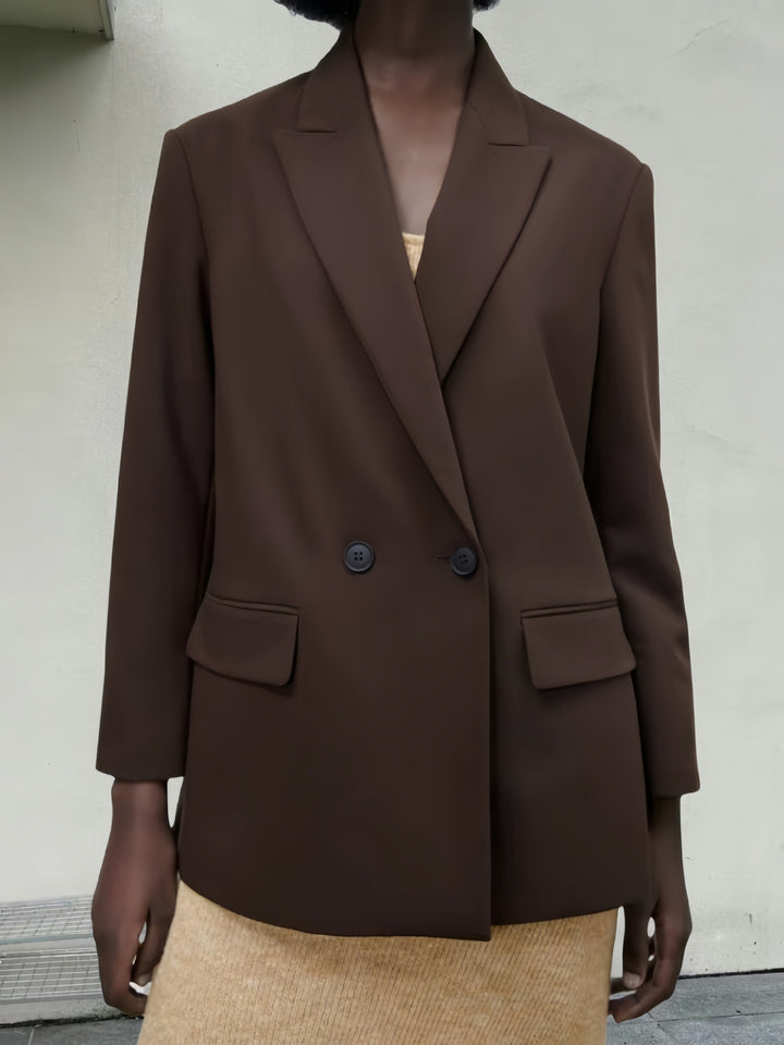 Damer Elegant Blazer med dubbla knappar Lapp Mirla-Eva Jonsson