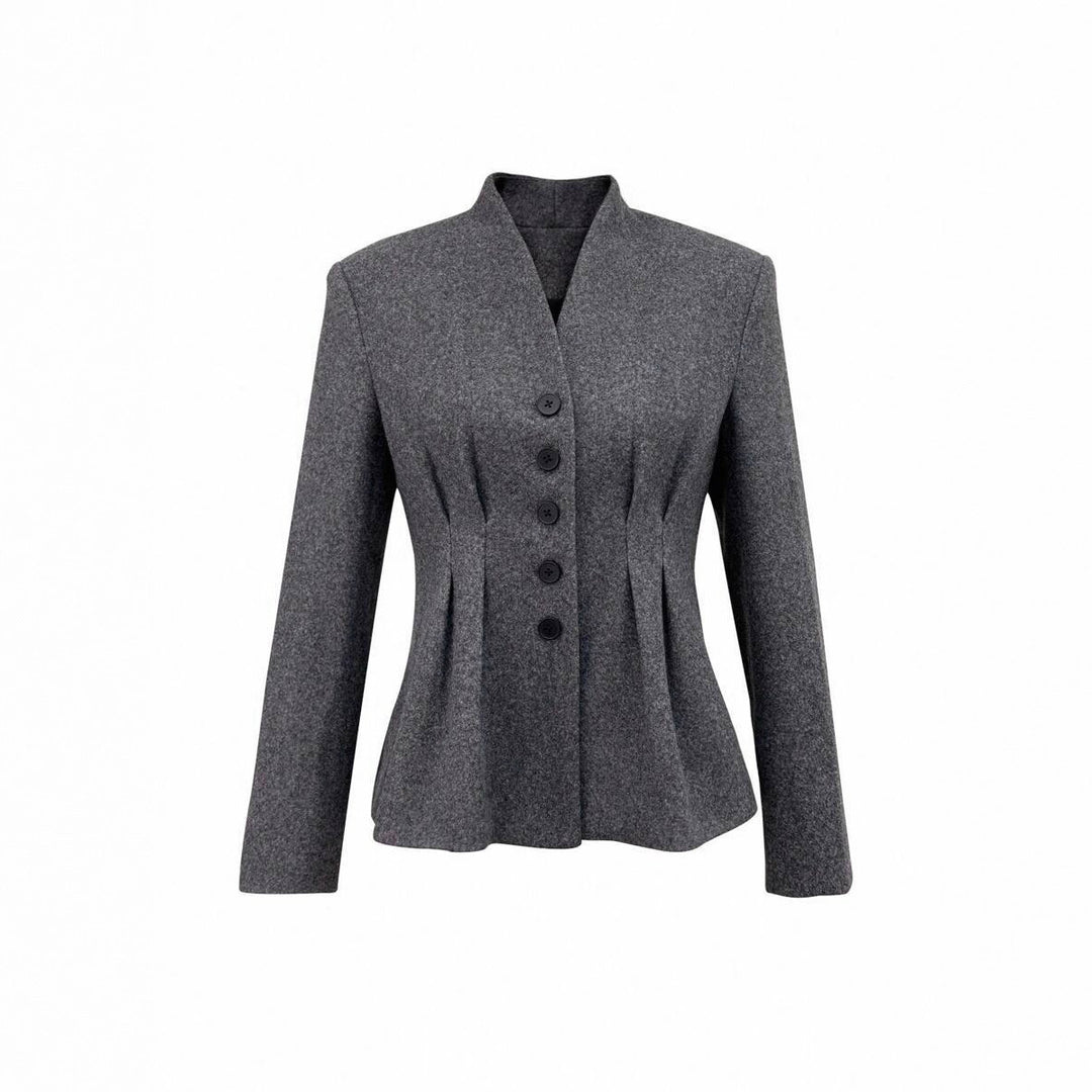 Damer Elegant Blazer med figursydd passform och knapppartier Mirla-Eva Jonsson