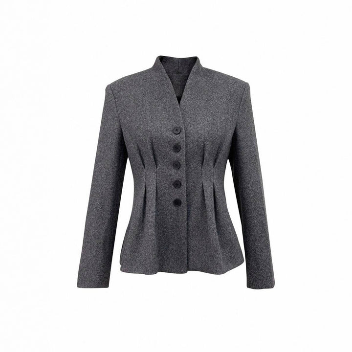 Damer Elegant Blazer med figursydd passform och knapppartier Mirla-Eva Jonsson