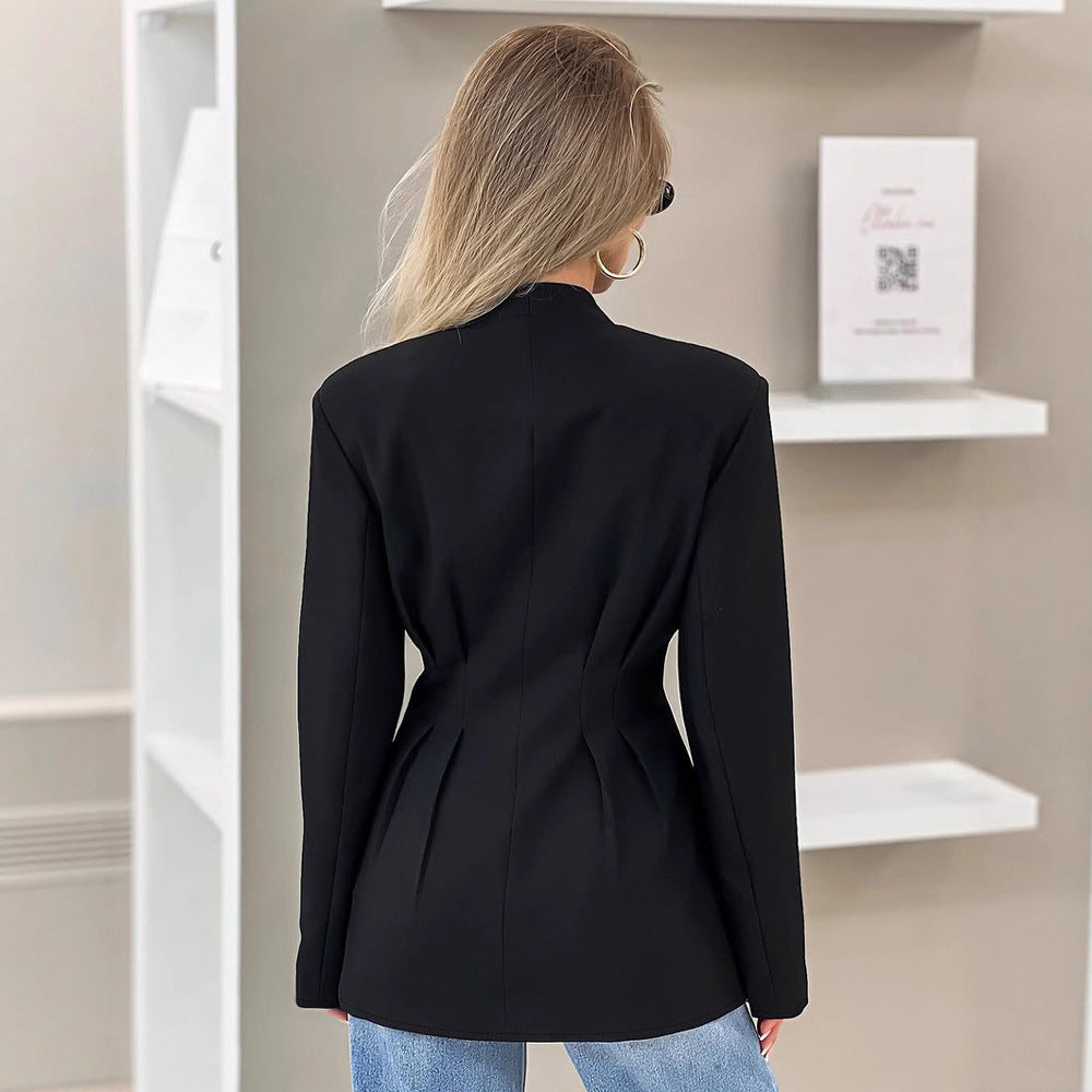 Damer Elegant Blazer med figursydda accenter Eva Jonsson-Eva Jonsson