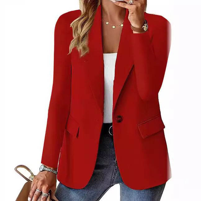 Damer Elegant Blazer med klassisk skärning och fickor Mirla-Eva Jonsson