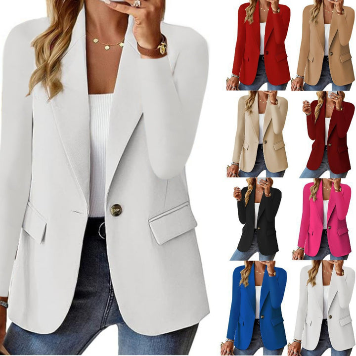 Damer Elegant Blazer med klassisk skärning och fickor Mirla-Eva Jonsson