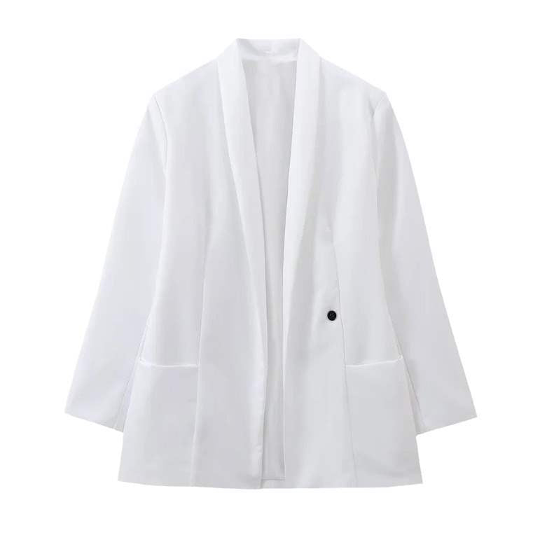 Damer Elegant Blazer med midjebälte och praktiska fickor Mirla-Eva Jonsson